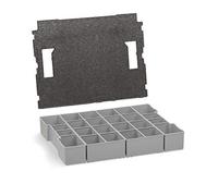Boîte de Cloisonnement Inserts Système de Classement avec Tampons de Couverture pour Bosch Sortimo L-BOXX 102 | aussi Adapté pour le Nouveau L-BOXX G4 - Modèle 102, K3