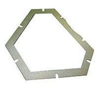 Boîte de collecte d'échappement à joint plat Wolf 1608012 pour MKS-85-140