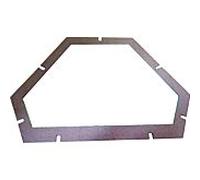Boîte de collecte d'échappement à joint plat Wolf 1608013 pour MKS-190/250