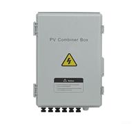 Boîte de combinaison PV 6 entrées avec parafoudre DC | Parafoudre haute tension, fusibles 15A, disjoncteur DC, protection court-circuit, sécurité maximale