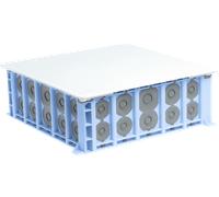 Boîte de combles et couvercle étanche à l'air XL Air'métic 210x210x85mm - EUROHM - 51019