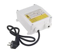 Boîte de Commande Pompe Externe 1500W avec Condensateur 220V | Coque ABS résistante aux chocs, Câblage simplifié pour démarrage moteur, Protection thermique intégrée contre les surcharges,