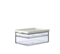 Boite de conservation 2 compartiments blanche Mepal