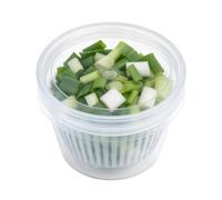 Boîte de conservation à oignons pour frigo Organisateur égouttoir | Contenant égouttoir pour Gingembre Pour Gingembre Ail Oignon Préparation Repas Maison Cuisine Barbecu