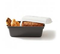 Boîte De Conservation Bread Magic Venteo Pour Le Pain Et Les Viennoiseries Préserve La Saveur Base Antidérapante Séparateur D'aliment Technologie De Contrôle De L'humidité Grande Capacité 31.5x17.5x15
