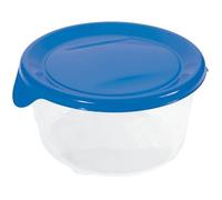 Boîte de conservation - CURVER - Fresh'n Go - 0,50 L - Plastique - Transparent/Bleu - Micro-ondes