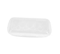 Boîte de Conservation des Œufs, Grosse Capacité en Plastique Blanc | Réfrigérateur et Maison, Réutilisable, Organise les Œufs, Limite les Chocs, Nettoyage Facile