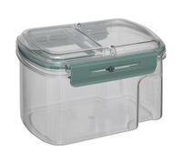 Boîte de Conservation Double Verseur Neo 1,5L Transparent