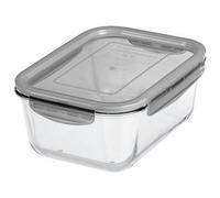 Boîte de conservation en verre, 2,7 litres, gris