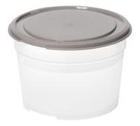 Boite plastique alimentaire ronde de 0,3 à 0,6 litre - 0,6 Litre