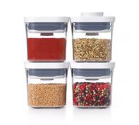 Boite de conservation OXO 0,2 L Couvercle hermétique carré - set de 4