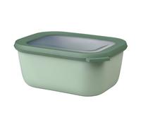 Boîte de conservation pour aliments CIRQULA RECT 1,5 l, sauge nordique, plastique, Mepal