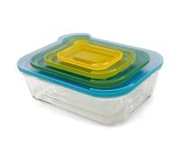 Boîte de conservation pour aliments NEST, set de 4 pc, en verre, Joseph Joseph