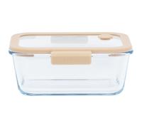 Boîte de conservation pour aliments PKV-052 460 ml, sous vide, verre, Pebbly