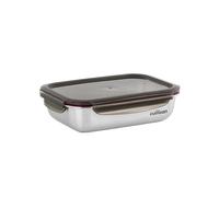Boîte de conservation rectangulaire en inox 1900 ml compatible micro-ondes Cuitisan