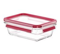 Tefal Masterseal Fresh Verre, Transparent, Boîte alimentaire rectangulaire 0,7 L, Conservation des aliments, Empilable, Compatible four et congélateur N1040610