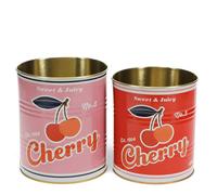 Boîte de conservation Rex London Cherry (x2) Rouge TU