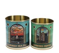 Boîte de conservation Rex London Cornish salt and pepper (x2) Bleu TU
