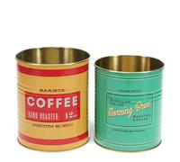 Boîte de conservation Rex London Vintage coffee (x2) Bleu TU