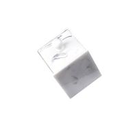 Boîte de Cotons à Maquillage en Résine Marbrée Blanche pour Maison | Rangement Couvercle Fixé, Design Moderne Effet Marbre, pour Cotons-tiges et Petits Accessoires