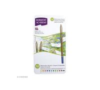 Boîte de crayons de couleur aquarellables - Academy - 12 pcs
