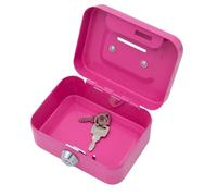Boîte de d'argent | Mini boîte de sécurité avec serrure offre-fort | banque d'argent,Banque de pièces en métal, boîte de sécurité robuste, caisse Portable pour et adultes, Collection de pièces