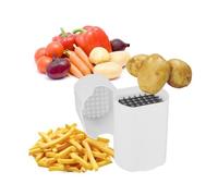 Boîte De Découpe De Pommes De Terre Machine À Découper Coupe-Presse Coupe-Tasse En Plastique Hachoir Puces Frites Outil De Fabrication De Pommes De Terre Gadgets De Cuisine