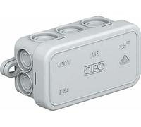 OBO 2000001 - Boîte de jonction de câbles A 6, gris clair