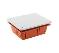 Boîte de dérivation à encastrer 118 x 96 x 50mm - Rouge - Zenitech