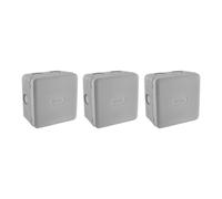 Boite dérivation IP54 85x85 lot de 3 DEBFLEX
