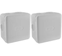 Boite de derivation electrique - etanche exterieur - IP55 85X85 - Debflex - 718806 - Polypropylène, Gris (Lot de 2)