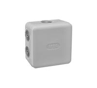 Boîte de dérivation étanche - 85x85xp50 grise - IP66