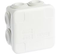 boite de dérivation étanche carrée IP55 60 x 60 x 40 mm fermeture par enclipsage