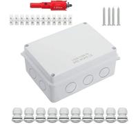 Boite de Derivation Etanche IP65 Electrique Exterieur,Boîte de Jonction Connecteurs,Boite de Derivation Etanche,Boitier Plastique