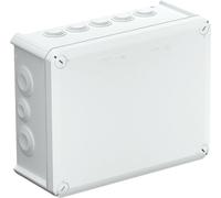 Boîte de dérivation OBO Bettermann 2007109 (L x l x H) 240 x 190 x 95 mm gris clair (RAL 7035) IP66 1 pc(s)