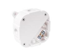 Boîte de dérivation pour montage apparent en milieu humide 074-51 Boîte de jonction avec bornes Boîte de dérivation blanche 88x88x40mm Viplast