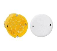 Boîte de dérivation pour plaque - LEGRAND - Ø80 mm - Rond - Blanc