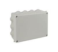 - Boîte de dérivation rectangulaire IP55 14 entrées - 220 x 170 x 80 mm