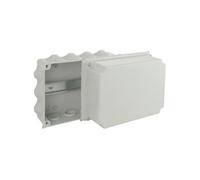 - Boîte de dérivation rectangulaire IP55 - 220 x 170 x 140 mm - 14 entrées