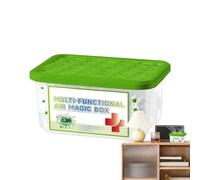 Boîte de déshumidificateur - 350 ml - Absorbeur d'humidité et d'humidité, désodorisant sans fil, anti-condensation, absorbeur d'humidité | Pour armoire, douche, chambre à coucher, salon, bureau