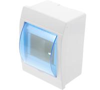 Boîte de Disjoncteur Extérieure Étanche, Couvercle Visuel | Plastique et Fer, Boîtier Compact, Inspection Facile, Protection des Connexions, Maison et Abri de Jardin