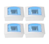 Boîte de Distribution 2 à 3 Circuits 4 Pièces Basse Tension | Couvercle Transparent, Installation Simple, Usage Hôtel et Station Électrique, Câblage Polyvalent, Entretien Réduit