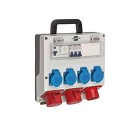 Boîte de distribution électrique à 6 voies 230 V 16 A