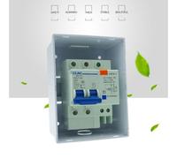 Boîte de Distribution électrique en plastique étanche, boîtier de protection de commutateur domestique pour disjoncteur mural de 2-3/3-4 voies