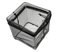 Boîte de Filtration pour Bassin, Protection Anti-obstruction pour Pompe | Maille Haute Densité, Plastique et Polyester, pour Pompes Externes ou Immergées, Noir