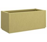 Boîte de fleurs de jardin Vert 80 x 36 x 35 cm PP