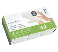 Boîte de gants- gants jetables- gant de protection jetable- gants en vinyle- Gant Vinyle taille M Boîte de 100 gants- non poudrés- résistants- 102100- JP Outillages