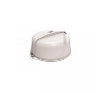 Patisse Boîte à gâteau ronde plastique blanche 30 cm