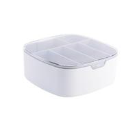 Boîte de Gestion de câbles en Plastique Kuuleyn avec Couvercle, boîte de Gestion de câbles, boîte de Rangement de câbles de Charge Domestique, utilisée pour Stocker Les Cordons