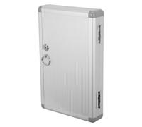 Boîte de Gestion des Clés Murale 24 Positions en Alliage d'aluminium | Identification Claire avec Étiquettes, Verrouillage Sécurisé, Rangement Compact pour Bureaux et Espaces Réduits